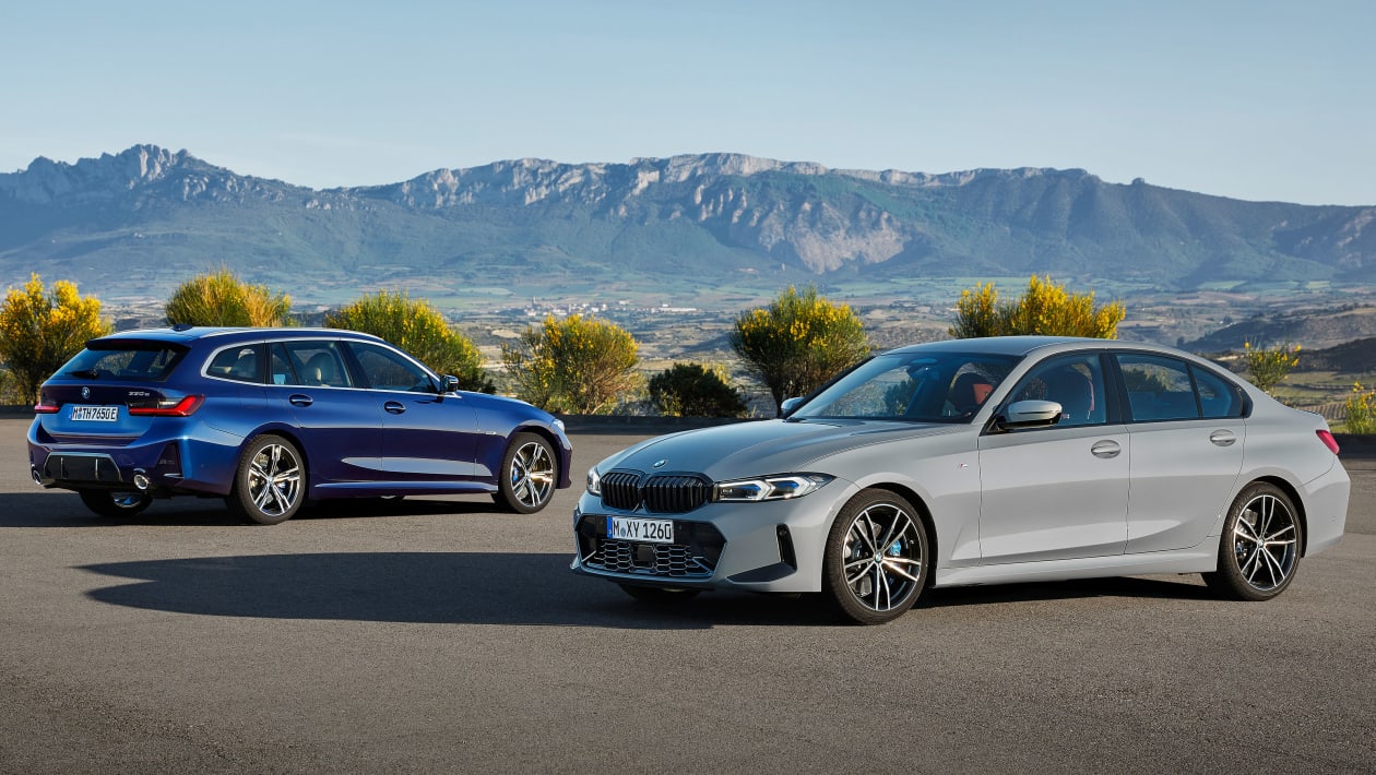 BMW 3 Series plug-in hybrid saloon and estate updated for 2022 ...